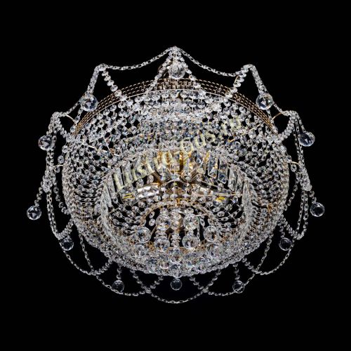 Люстра Агата большая в Магнитогорске Гусь Хрустальный