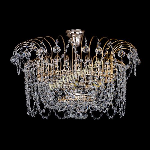 Люстра Агата с подвесом шар 30 в Магнитогорске Гусь Хрустальный