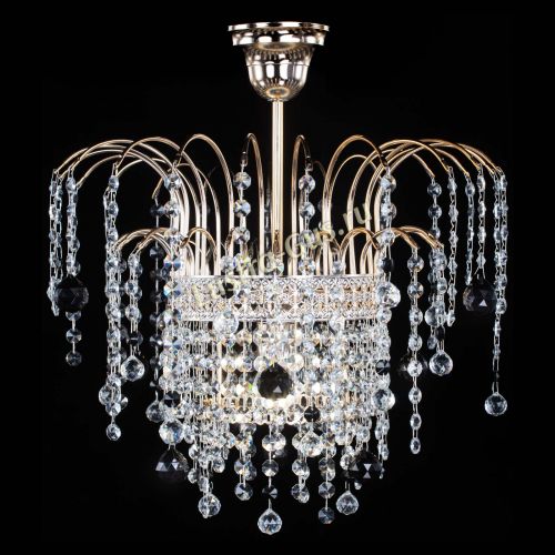 Люстра Агата Венеция №1 черная в Магнитогорске Гусь Хрустальный