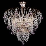 Люстра Агата Венеция №2 - 3 лампы розовая в Магнитогорске Люстра Агата Венеция №2 - 3 лампы розовая в Магнитогорске