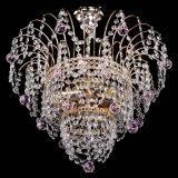 Люстра Агата Венеция №2 - 3 лампы розовая в Магнитогорске Люстра Агата Венеция №2 - 3 лампы розовая в Магнитогорске