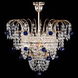 Люстра Агата Венеция №2 - 3 лампы синяя в Магнитогорске Люстра Агата Венеция №2 - 3 лампы синяя в Магнитогорске