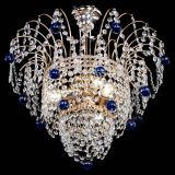 Люстра Агата Венеция №2 - 3 лампы синяя в Магнитогорске Люстра Агата Венеция №2 - 3 лампы синяя в Магнитогорске