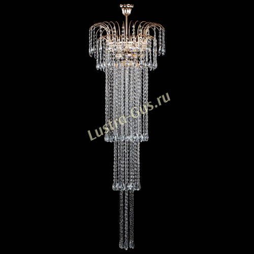 Люстра Агата Венеция №3 длинная в Магнитогорске Гусь Хрустальный