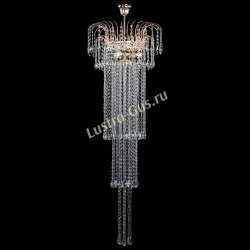 Люстра Агата Венеция №3 длинная в Магнитогорске Гусь Хрустальный