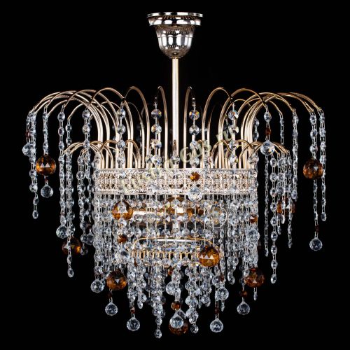 Люстра Агата Венеция №3 чайная в Магнитогорске Гусь Хрустальный