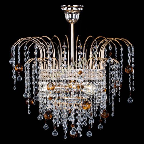 Люстра Агата Венеция №3 чайная в Магнитогорске Гусь Хрустальный