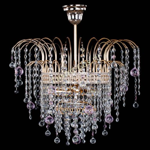 Люстра Агата Венеция №3 розовая в Магнитогорске Люстра Агата Венеция №3 розовая в Магнитогорске