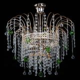 Люстра Агата Венеция №3 зеленая в Магнитогорске