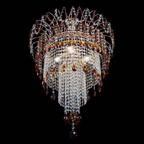 Люстра Агата Венеция №4 длинная Чайная в Магнитогорске Гусь Хрустальный