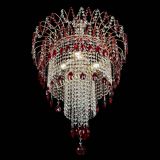 Люстра Агата Венеция №4 длинная Красная в Магнитогорске Люстра Агата Венеция №4 длинная Красная в Магнитогорске