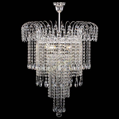 Люстра Агата Венеция №4 длинная в Магнитогорске Гусь Хрустальный