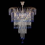 Люстра Агата Венеция №4 длинная Синяя в Магнитогорске Люстра Агата Венеция №4 длинная Синяя в Магнитогорске