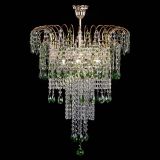 Люстра Агата Венеция №4 длинная Зеленая в Магнитогорске