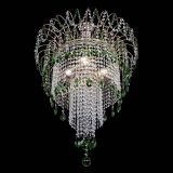 Люстра Агата Венеция №4 длинная Зеленая в Магнитогорске
