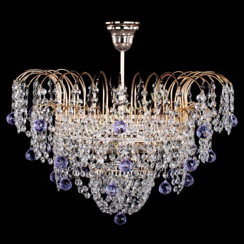 Люстра Агата Венеция №4 шар фиолетовая в Магнитогорске Люстра Агата Венеция №4 шар фиолетовая в Магнитогорске