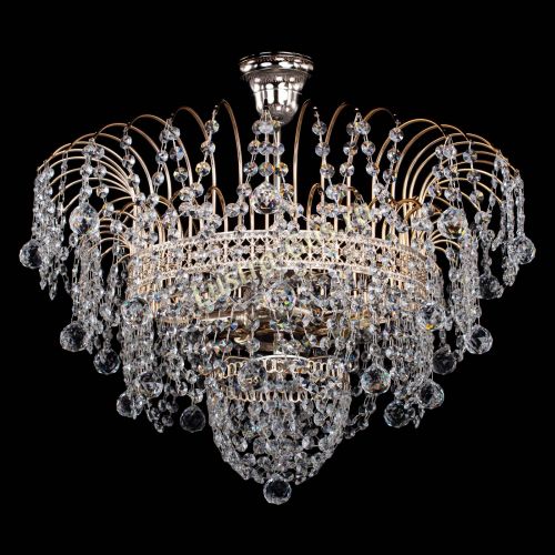 Люстра Агата Венеция №4 шар в Магнитогорске Гусь Хрустальный