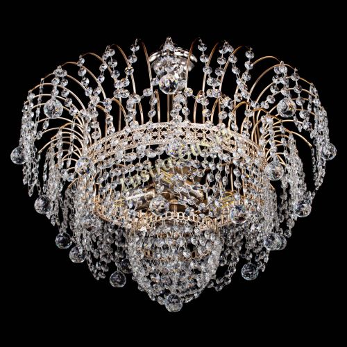 Люстра Агата Венеция №4 шар в Магнитогорске Гусь Хрустальный