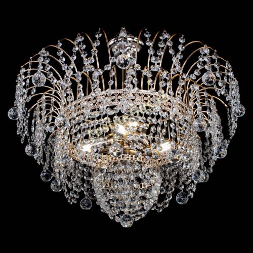 Люстра Агата Венеция №4 шар в Магнитогорске Гусь Хрустальный