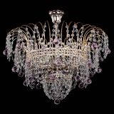 Люстра Агата Венеция №4 шар розовая в Магнитогорске