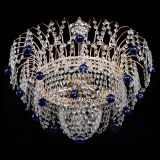 Люстра Агата Венеция №4 шар синяя в Магнитогорске