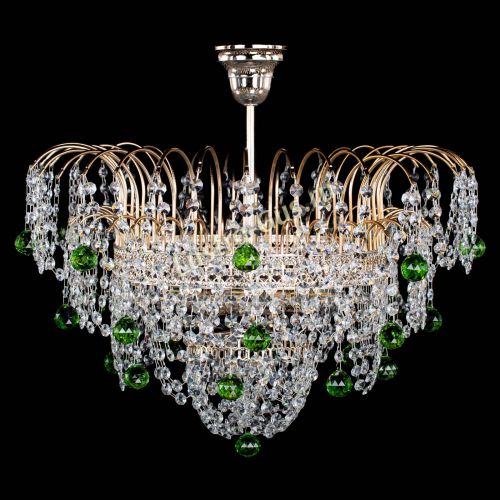 Люстра Агата Венеция №4 шар зеленая в Магнитогорске Люстра Агата Венеция №4 шар зеленая в Магнитогорске