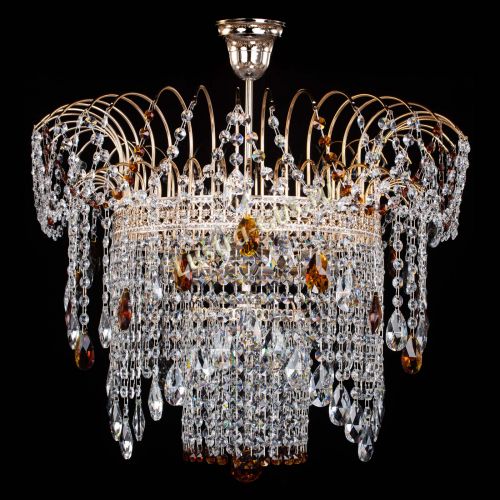 Люстра Агата Венеция №4 чайная в Магнитогорске Гусь Хрустальный