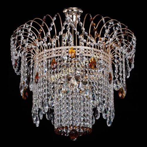 Люстра Агата Венеция №4 чайная в Магнитогорске Гусь Хрустальный