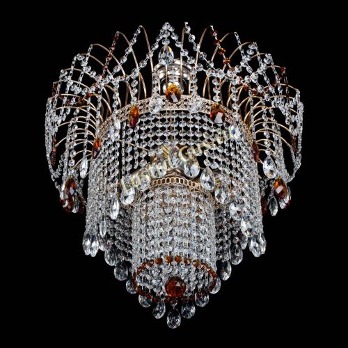 Люстра Агата Венеция №4 чайная в Магнитогорске Гусь Хрустальный