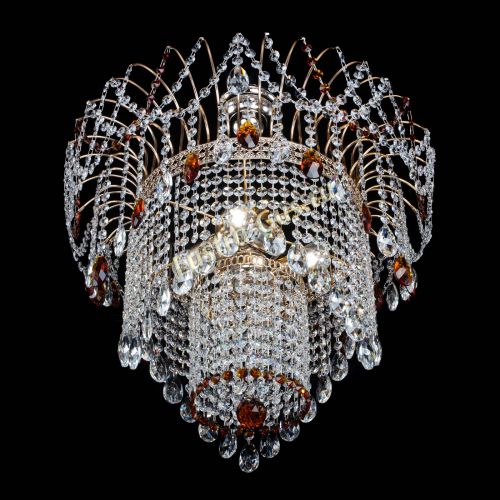 Люстра Агата Венеция №4 чайная в Магнитогорске Гусь Хрустальный