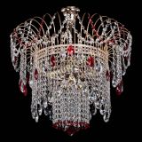 Люстра Агата Венеция №4 красная в Магнитогорске