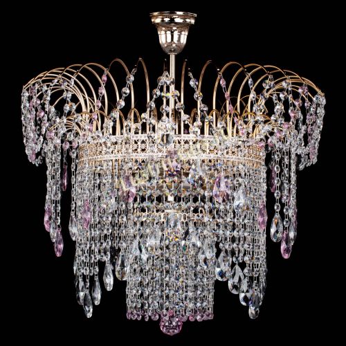 Люстра Агата Венеция №4 розовая в Магнитогорске Люстра Агата Венеция №4 розовая в Магнитогорске
