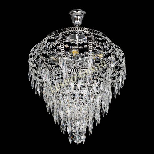 Люстра Альфа №5 с подвесом в Магнитогорске Гусь Хрустальный