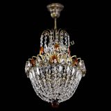 Люстра Астра №1 с подвесом под бронзу Чайная в Магнитогорске