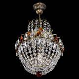 Люстра Астра №1 с подвесом под бронзу Чайная в Магнитогорске