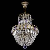 Люстра Астра №1 с подвесом под бронзу Фиолетоавя в Магнитогорске