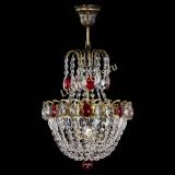 Люстра Астра №1 с подвесом под бронзу Красная в Магнитогорске Люстра Астра №1 с подвесом под бронзу Красная в Магнитогорске