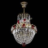 Люстра Астра №1 с подвесом под бронзу Красная в Магнитогорске Люстра Астра №1 с подвесом под бронзу Красная в Магнитогорске