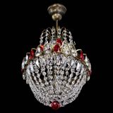 Люстра Астра №1 с подвесом под бронзу Красная в Магнитогорске Люстра Астра №1 с подвесом под бронзу Красная в Магнитогорске