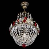 Люстра Астра №1 с подвесом под бронзу Красная в Магнитогорске Люстра Астра №1 с подвесом под бронзу Красная в Магнитогорске