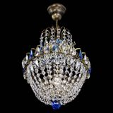 Люстра Астра №1 с подвесом под бронзу Синяя в Магнитогорске Люстра Астра №1 с подвесом под бронзу Синяя в Магнитогорске