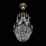 Люстра Астра №1 узкая черная под бронзу в Магнитогорске