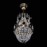 Люстра Астра №1 узкая черная под бронзу в Магнитогорске