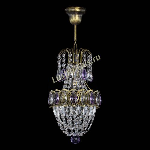 Люстра Астра №1 узкая фиолетовая под бронзу в Магнитогорске Люстра Астра №1 узкая фиолетовая под бронзу в Магнитогорске