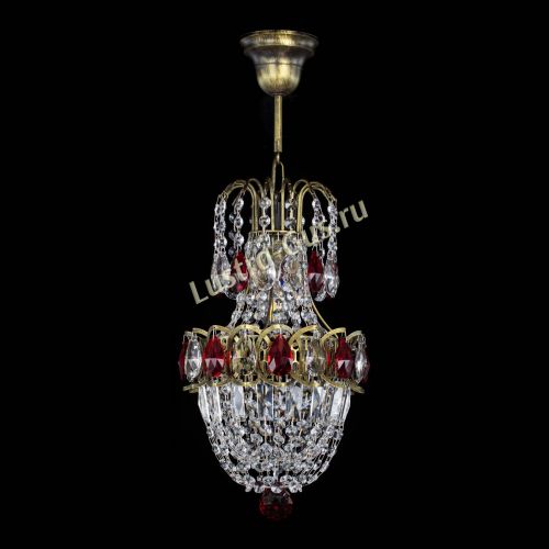Люстра Астра №1 узкая красная под бронзу в Магнитогорске Люстра Астра №1 узкая красная под бронзу в Магнитогорске