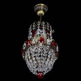 Люстра Астра №1 узкая красная под бронзу в Магнитогорске Люстра Астра №1 узкая красная под бронзу в Магнитогорске