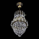 Люстра Астра №1 узкая с подвесом под бронзу в Магнитогорске