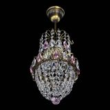 Люстра Астра №1 узкая розовая под бронзу в Магнитогорске Люстра Астра №1 узкая розовая под бронзу в Магнитогорске