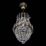 Люстра Астра №1 узкая розовая под бронзу в Магнитогорске Люстра Астра №1 узкая розовая под бронзу в Магнитогорске