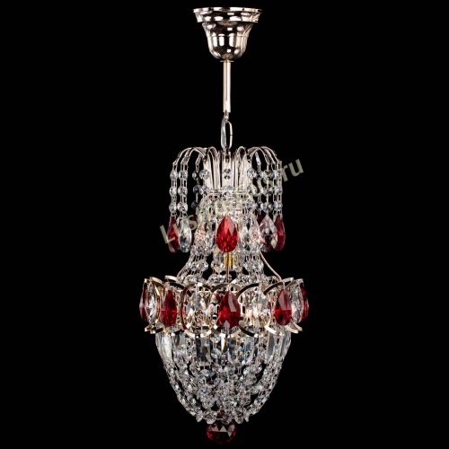 Люстра Астра №1 узкая красная в Магнитогорске Люстра Астра №1 узкая красная в Магнитогорске